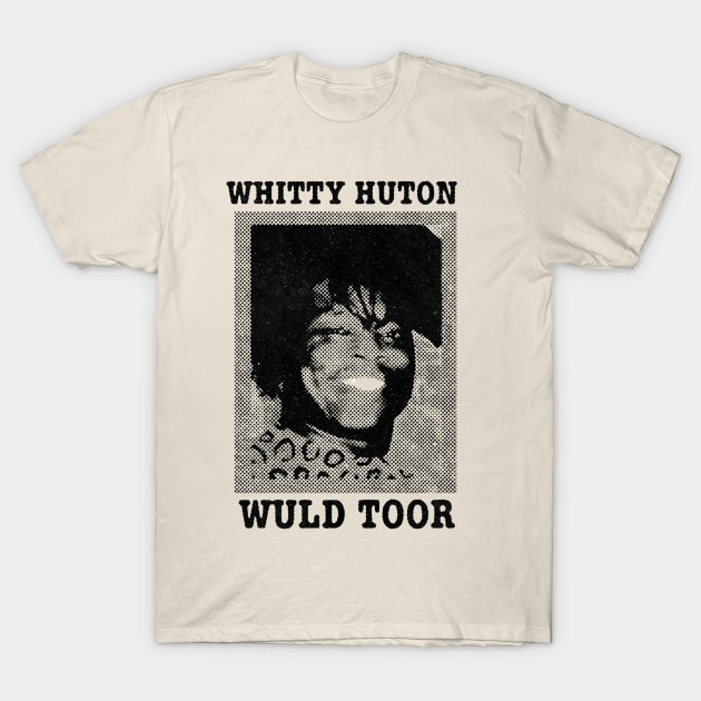 Whitty Hutton Halftone T-Shirt by Resdis Materials